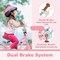 Adjustable Kids Bike with Basket Training Wheels for Boys and Girls